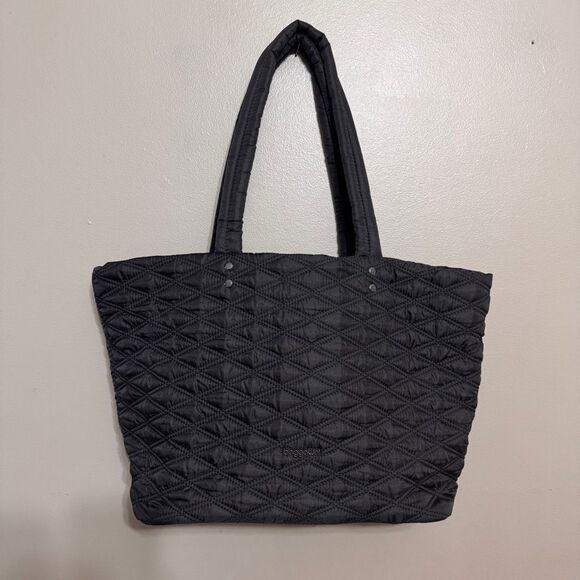 Baggalini Quilted Tote Bag black - Picture 2 of 6